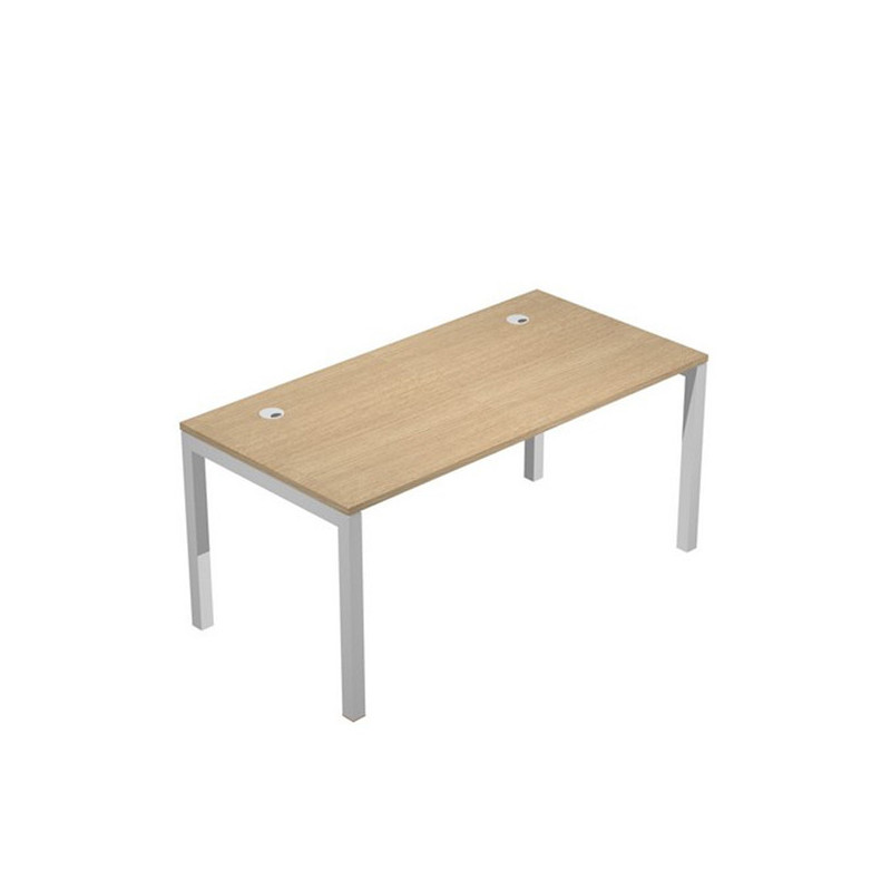 SCRIVANIA SINGOLA 160X80cm ROVERE - AGORA'