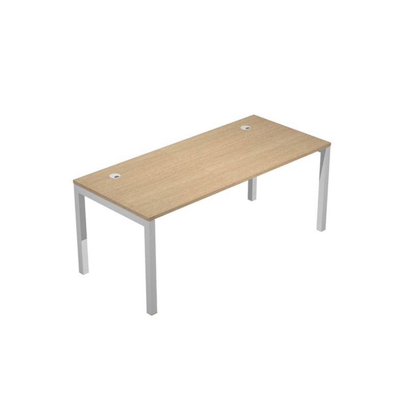 SCRIVANIA SINGOLA 180X80cm ROVERE - AGORA'