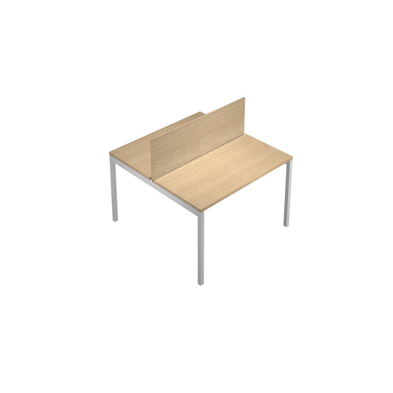 PANNELLO DIVISORIO 120x32cm ROVERE per SCRIVANIA MULTIPLE - AGORA'