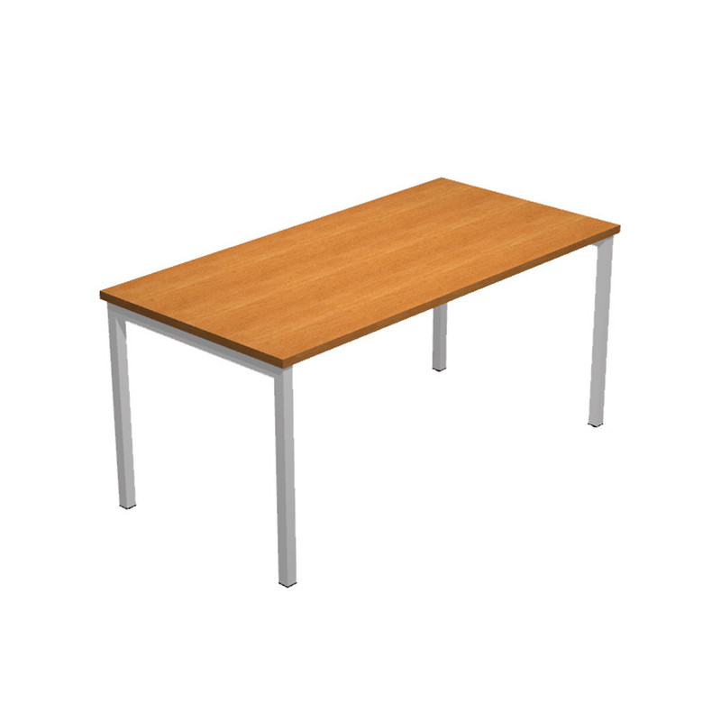 SCRIVANIA LINEARE 160X80cm NOCE CHIARO - EASY Plus