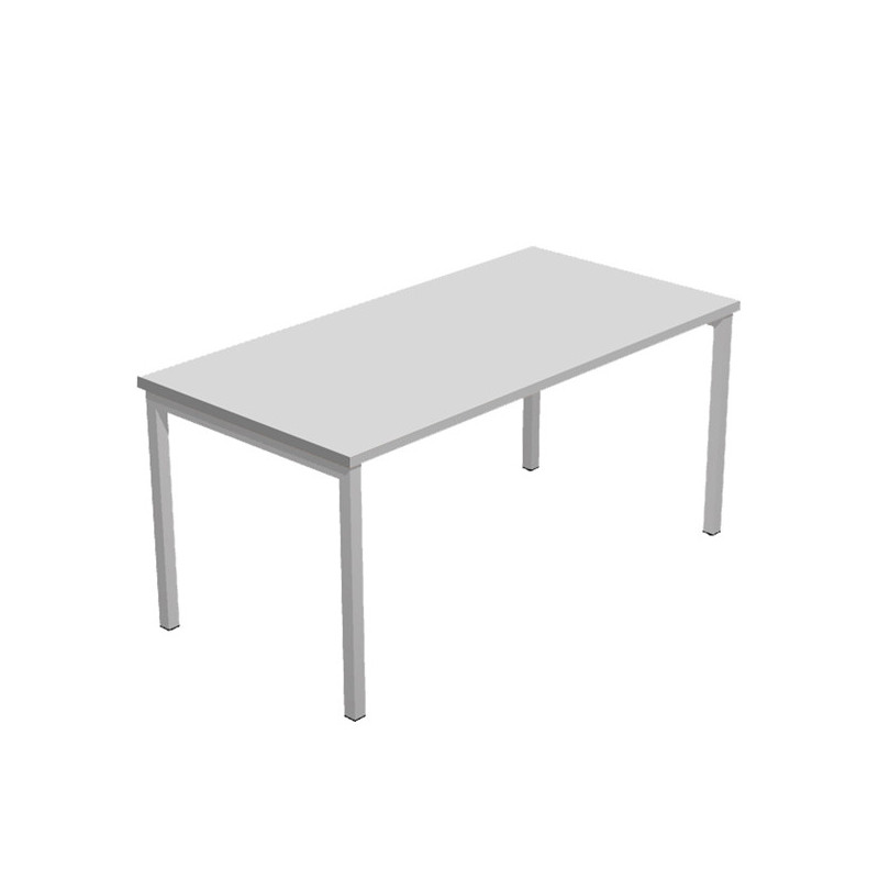 SCRIVANIA LINEARE 160X80cm GRIGIO - EASY Plus