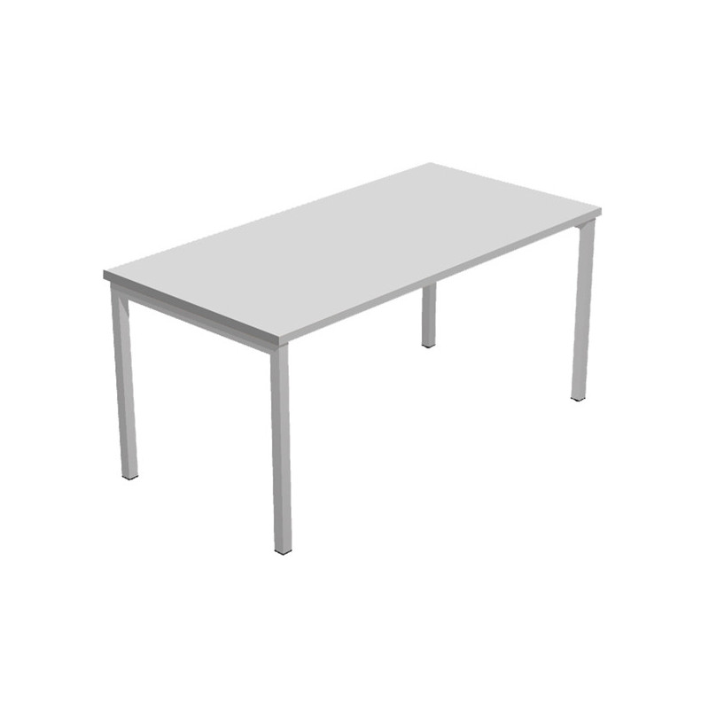 SCRIVANIA LINEARE 180X80cm GRIGIO - EASY Plus