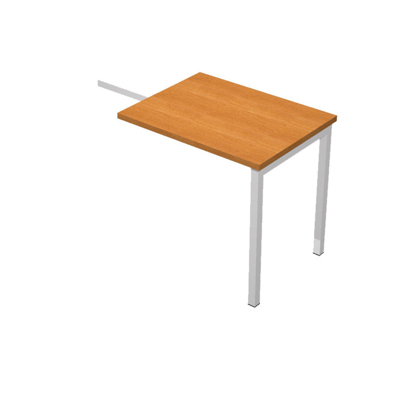 ALLUNGO REVERSIBILE DX/SX 80x60cm NOCE CHIARO per SCRIVANIE EASY Plus
