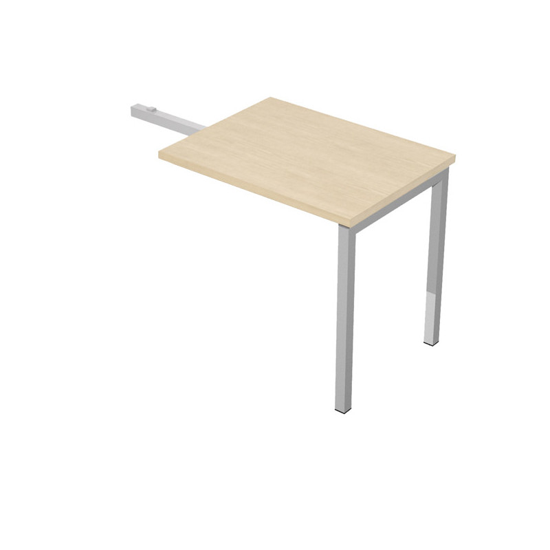 ALLUNGO REVERSIBILE DX/SX 80x60cm FAGGIO per SCRIVANIE EASY Plus