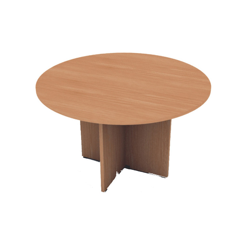 TAVOLO RIUNIONE 4 POSTI 120 x H72cm NOCE CHIARO - EASY