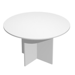 TAVOLO RIUNIONE 4 POSTI 120 x H72cm GRIGIO - EASY