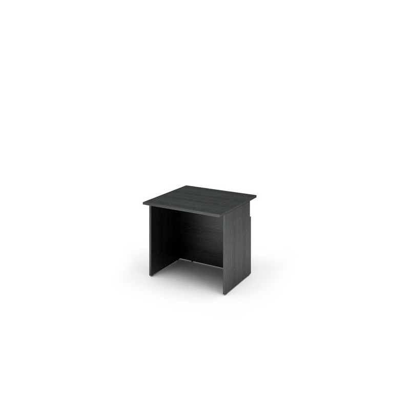 MODULO RECEPTION DISABILI s/SOPRALZO 80x97,5x72cm NERO VEN. /BIANCO - PRESTIGE