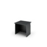 MODULO RECEPTION DISABILI s/SOPRALZO 80x97,5x72cm NERO VEN. /BIANCO - PRESTIGE