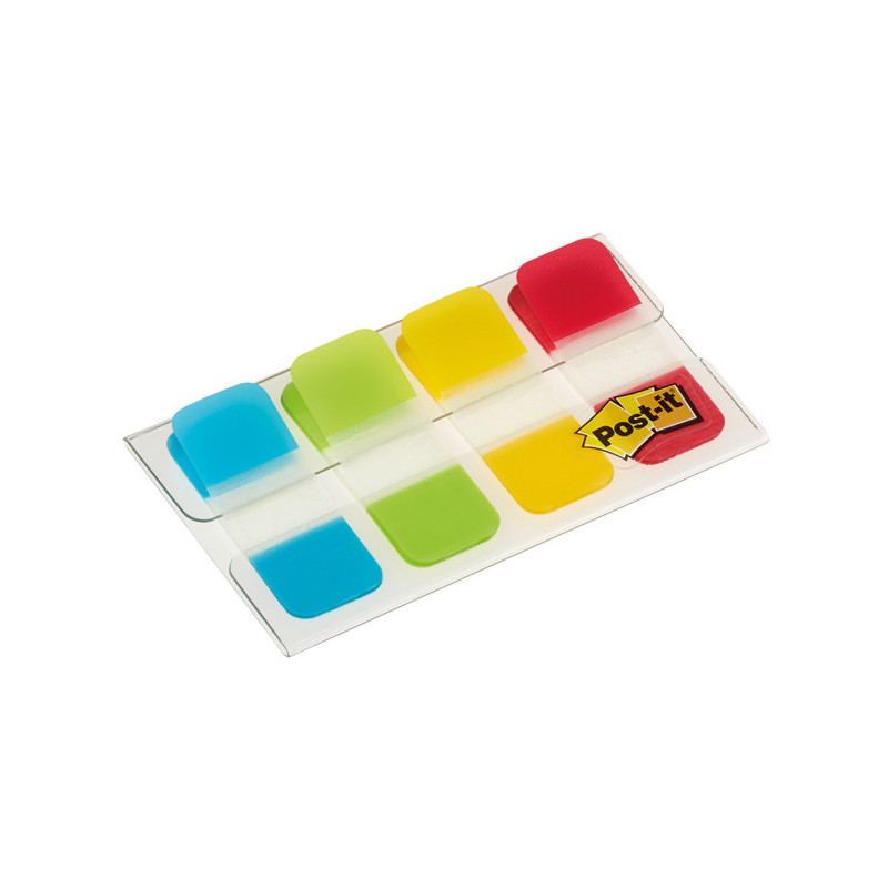 Dispenser 40 SEGNAPAGINA Post-it© INDEX STRONG Mini 676 CLASSICI 15,8X38mm