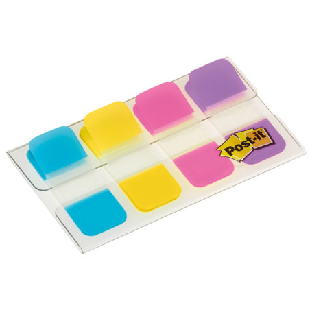 Dispenser 40 SEGNAPAGINA Post-it© INDEX STRONG Mini 676 VIVACI 15,8X38mm