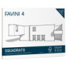 ALBUM FAVINI 4 24X33CM 220GR 20FG LISCIO SQUADRATO