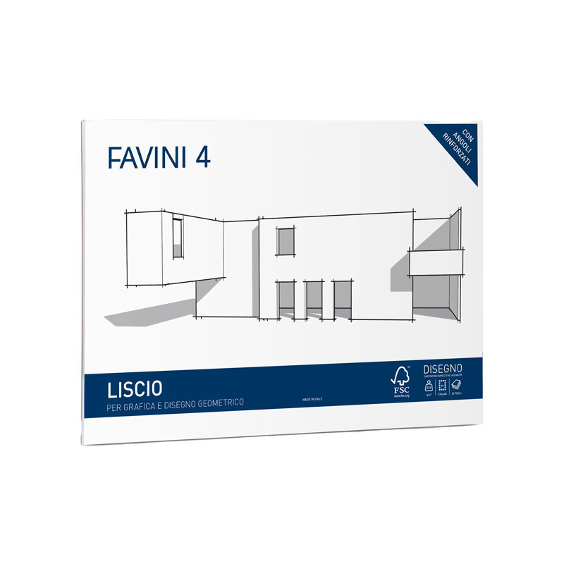 ALBUM FAVINI 4 33X48CM 220GR 20FG LISCIO