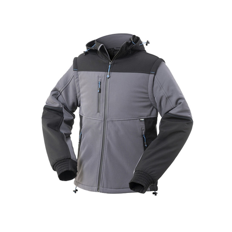 Giubbotto softshell Siberia taglia L grigio Rossini