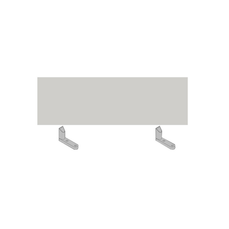 PANNELLO DIVISORIO 180x32cm BIANCO per SCRIVANIA MULTIPLE - AGORA'