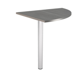 ANGOLARE 90ø FRASSINO TOSCANO + GAMBA SUPPORTO x SCRIVANIE EASY