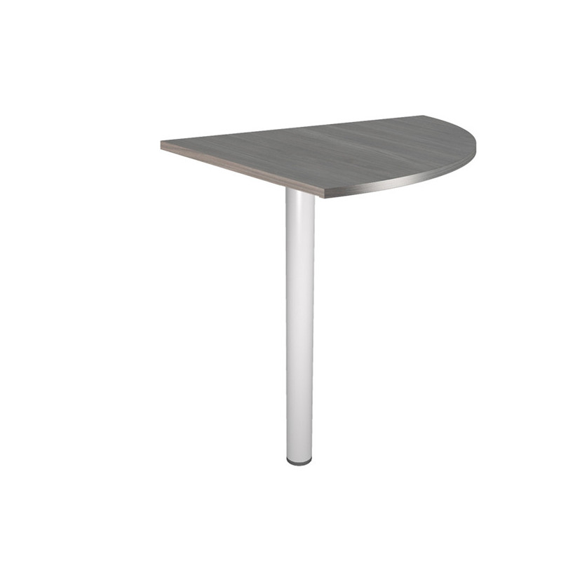 ANGOLARE 90ø FRASSINO TOSCANO + GAMBA SUPPORTO x SCRIVANIE EASY
