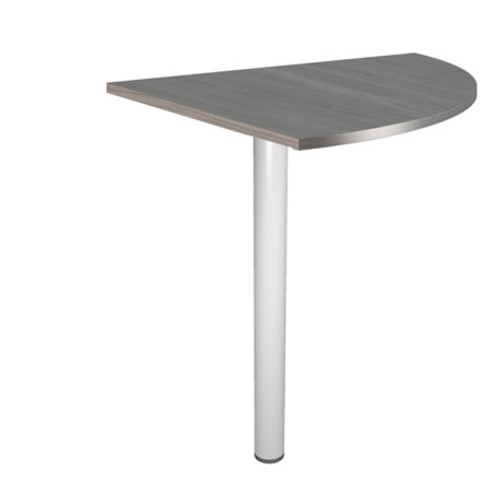 ANGOLARE 90ø FRASSINO TOSCANO + GAMBA SUPPORTO x SCRIVANIE EASY