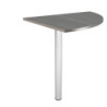ANGOLARE 90ø FRASSINO TOSCANO + GAMBA SUPPORTO x SCRIVANIE EASY