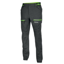 Pantalone Horizon taglia M nero/verde U-Power