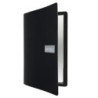 PORTA MENU' A4-24x33cm NERO Royal con 1 INSERTO DOPPIO