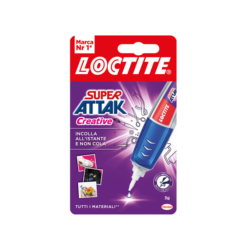 LOCTITE SUPER ATTAK CREATIVE 3gr