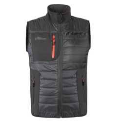 Gilet Wall taglia M grigio/arancio U-Power