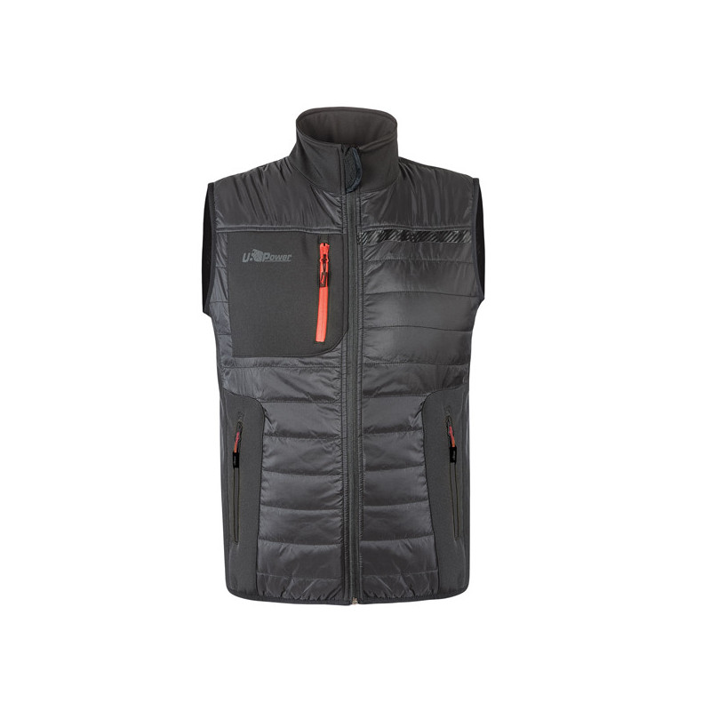 Gilet Wall taglia M grigio/arancio U-Power