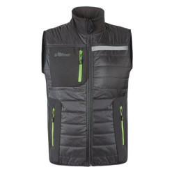 Gilet Wall taglia M grigio/verde U-Power