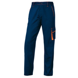 PANTALONE da LAVORO M6PAN blu/arancio Tg. XXL PANOSTYLE©