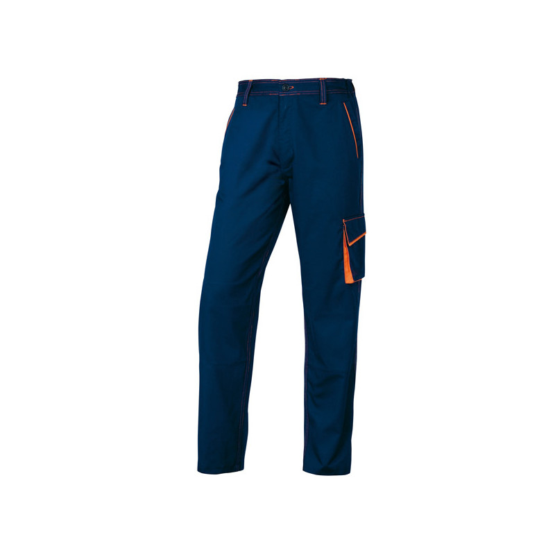 PANTALONE da LAVORO M6PAN blu/arancio Tg. XXL PANOSTYLE©