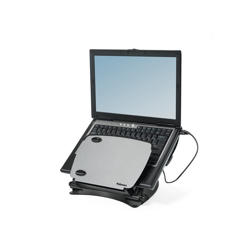 SUPPORTO NOTEBOOK Professional Series CON HUB USB E LEGGIO - Fellowes