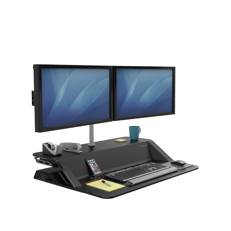 POSTAZIONE DI LAVORO SIT-STAND LOTUS NERO 0007901 FELLOWES