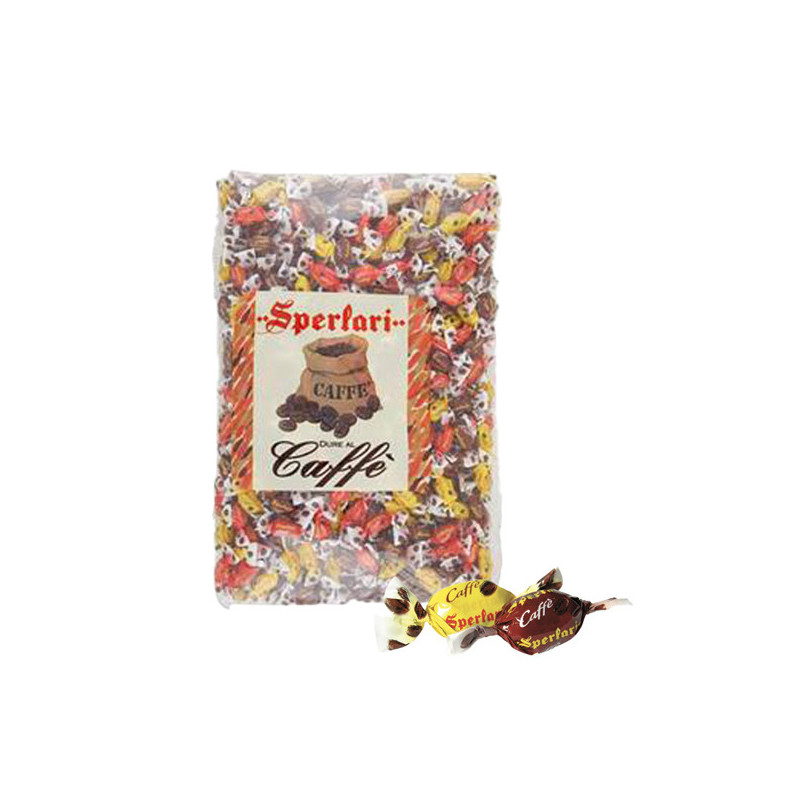 Caramelle mini gusto caffe' busta 1Kg (circa 500pz) Sperlari