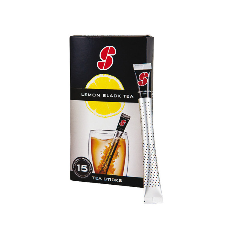 Stick te' in alluminio gusto Lemon Black EssseCaffe'