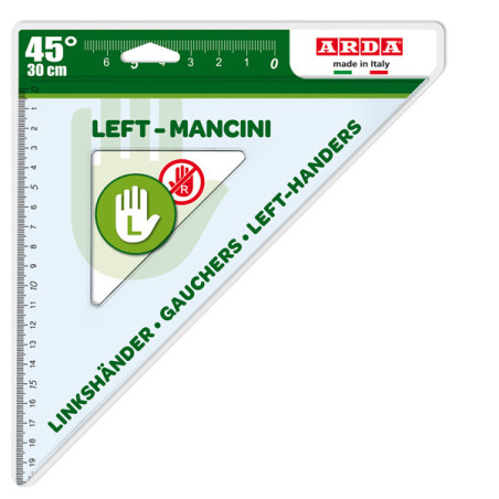 Squadra 45ø - 30cm per mancini ARDA