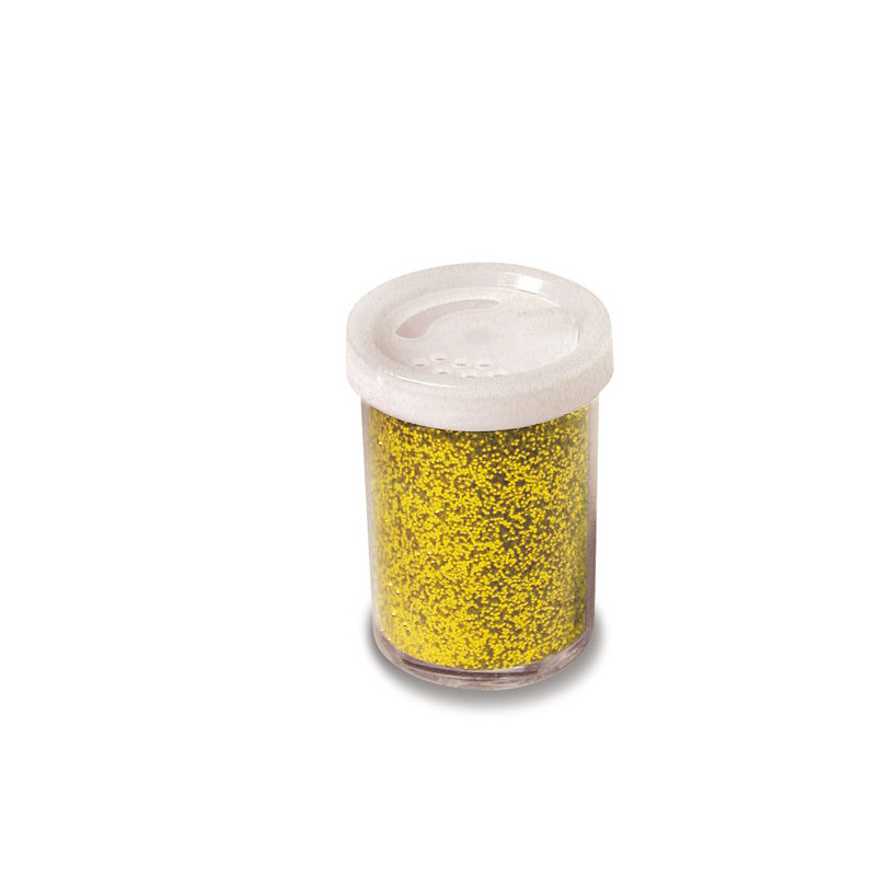 Glitter flacone grana fine 25ml oro DECO