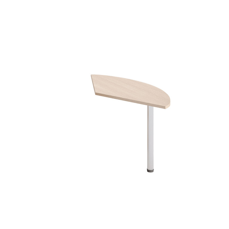 Allungo laterale 145x67xH73cm per scrivanie Agora' Direction Rovere
