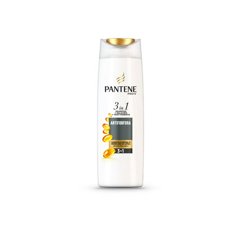 Pantene SHAMPOO 3in1 linea Antiforfora 225ml