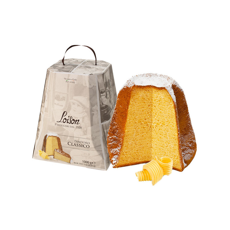 Pandoro Classico in astuccio Linea Tuttigiorni 1000gr Loison