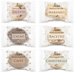 Scatola 200 biscotti al burro assortiti Loison