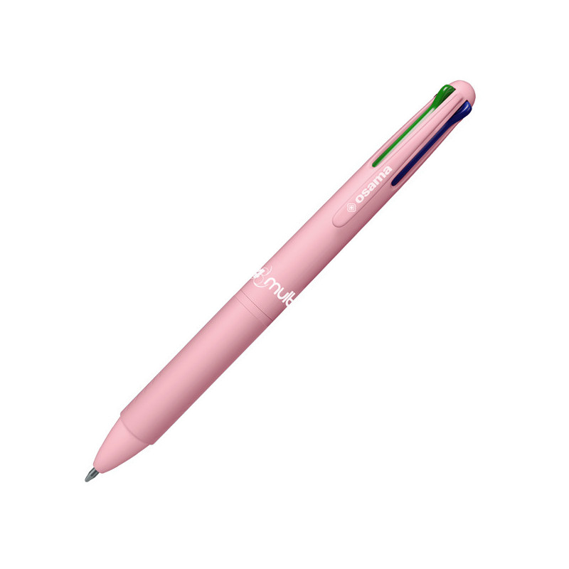 Penna sfera 4 colori 4 Multi 1.0mm Pastel baby pink OSAMA