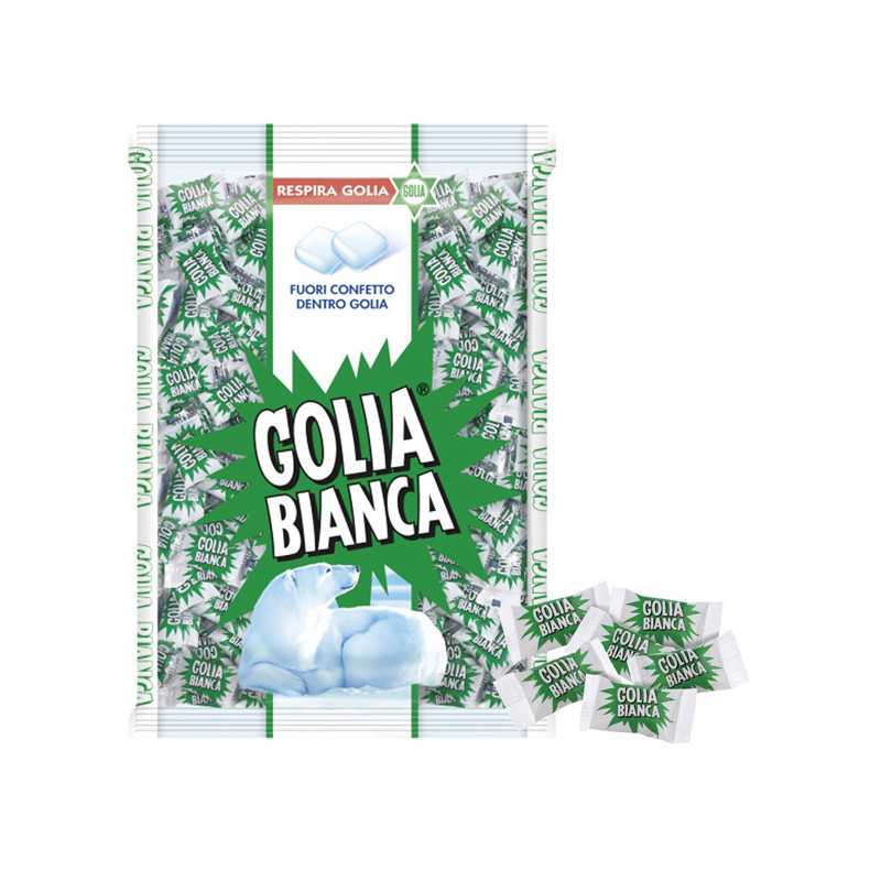 Caramelle Golia Bianca busta 1kg (400pz ca)