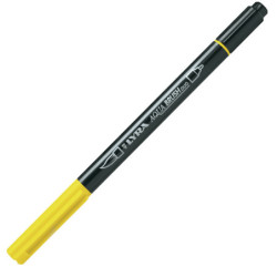 Pennarello a 2 punte AQUA BRUSH DUO giallo di cadmio limone LYRA