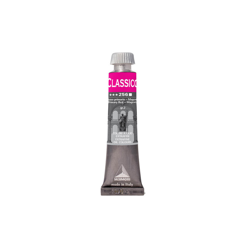 Colore a olio extrafine 20ml rosso primario magenta Maimeri