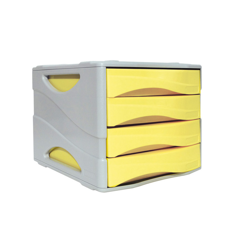 Cassettiera Keep Colour Pastel GIALLO Arda