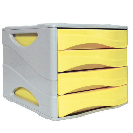 Cassettiera Keep Colour Pastel GIALLO Arda