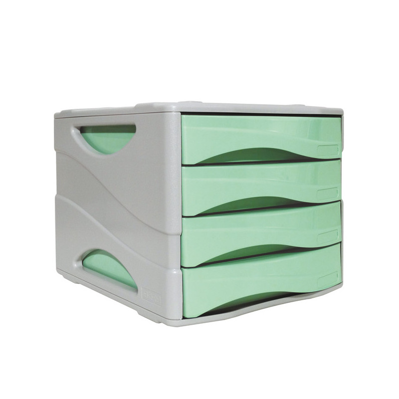 Cassettiera Keep Colour Pastel VERDE Arda