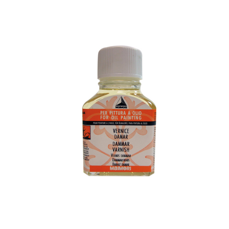 Flacone 75ml vernice damar Maimeri