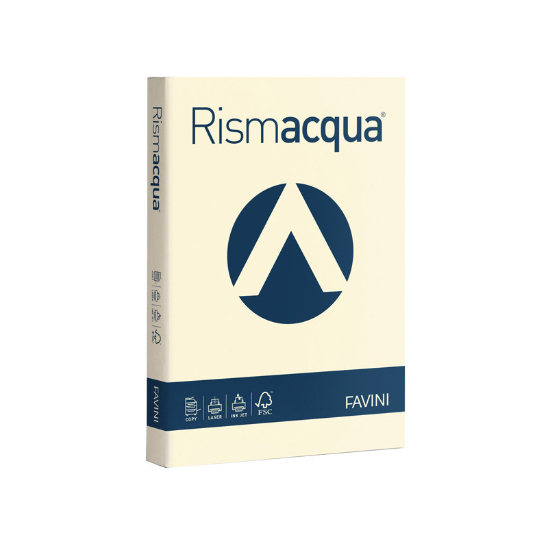 Carta RISMACQUA STANDARD A4 90gr 300fg avorio 110 Favini