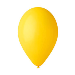 Busta 16 palloncini in lattice 30cm giallo Big Party